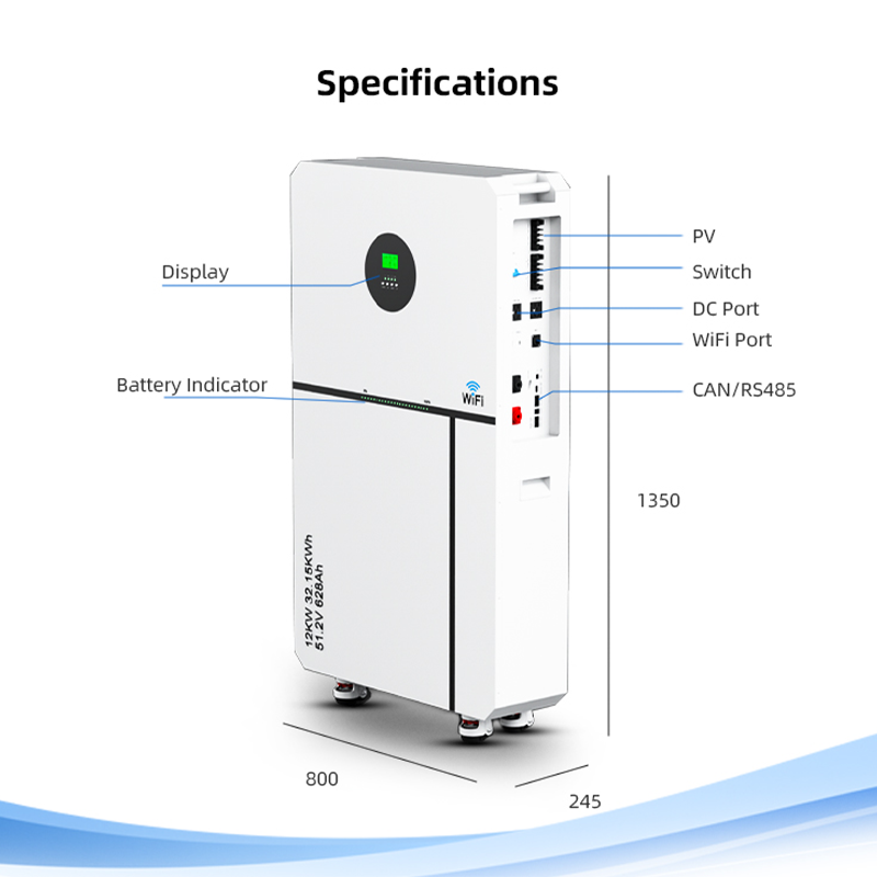Kamcy 48V 300Ah 200Ah Solar Lithium LiFePO4 Battery Pack 10kwh 15kwh 30kwh 48v 100 Ah LiFePO4 Home Energy Storage Battery
