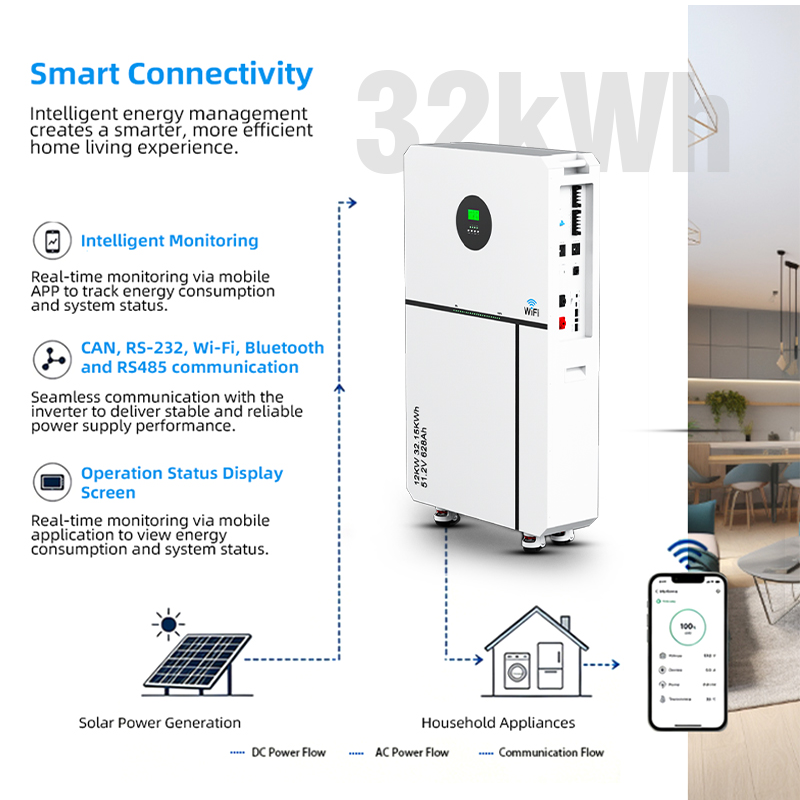 Kamcy 48V 300Ah 200Ah Solar Lithium LiFePO4 Battery Pack 10kwh 15kwh 30kwh 48v 100 Ah LiFePO4 Home Energy Storage Battery