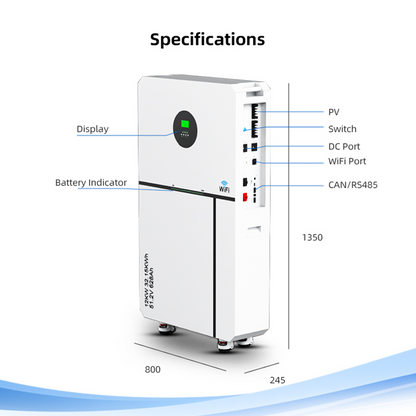 Kamcy 48V 300Ah 200Ah Solar Lithium LiFePO4 Battery Pack 10kwh 15kwh 30kwh 48v 100 Ah LiFePO4 Home Energy Storage Battery