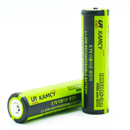 KAMCY 18650 Battery 2200mAh 3.7V