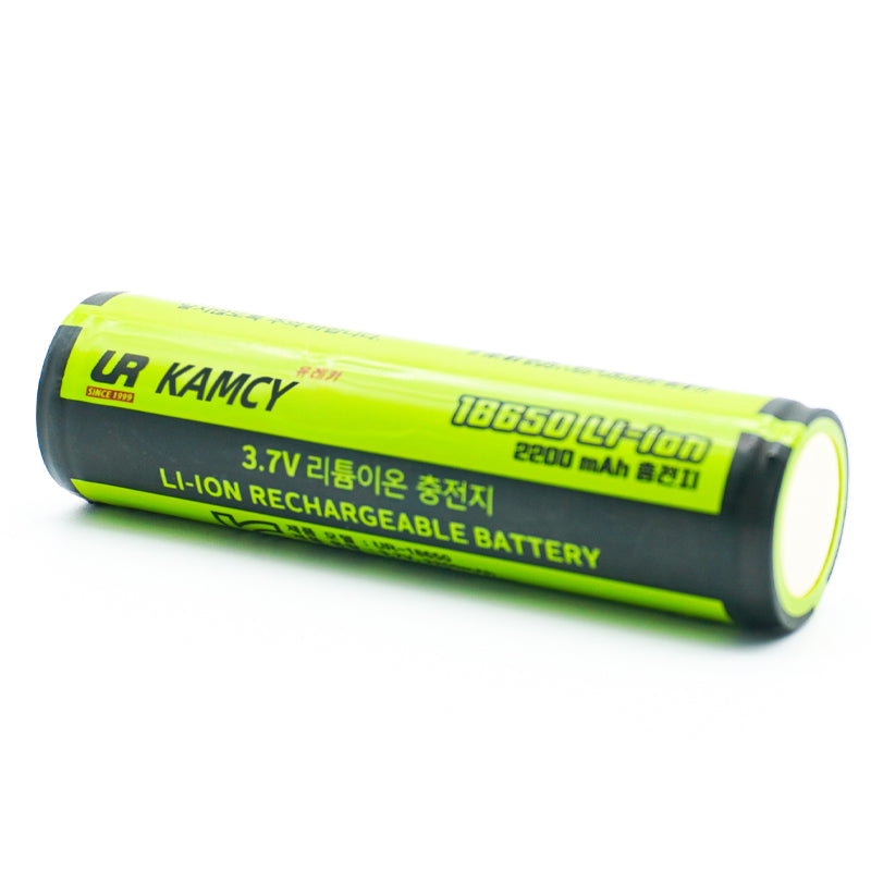 KAMCY 18650 Battery 2200mAh 3.7V